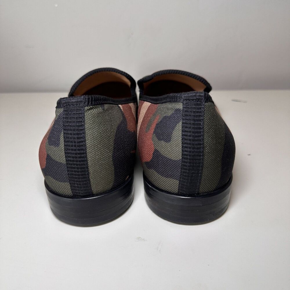Duke & Dexter Camo Loafers Size US‎ 11 / UK 10 Handmade Canvas Mens EUC Slip On - Picture 3 of 6
